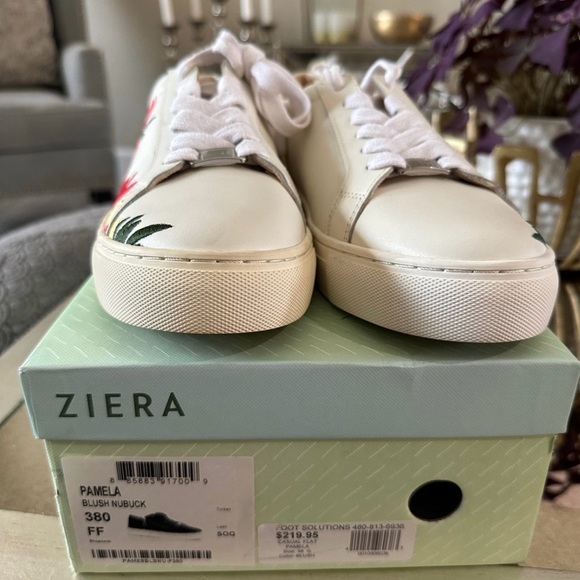 NEW RARE Ziera Orthotic Comfort Plus Fashion Sneakers NIB with comfort pads - Picture 4 of 7